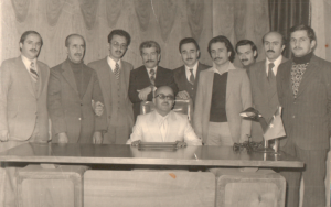 Erzurum Kültür Eğitim Vakfı'nın ilk heyeti