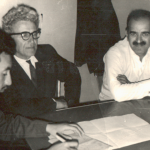 İlk Risale-i Nur lügatının hazırlık aşamasında matbaa yetkilileriyle