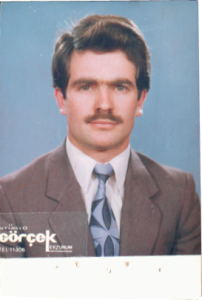 Bir kazada rahmetli olan Selim kardeşimiz...